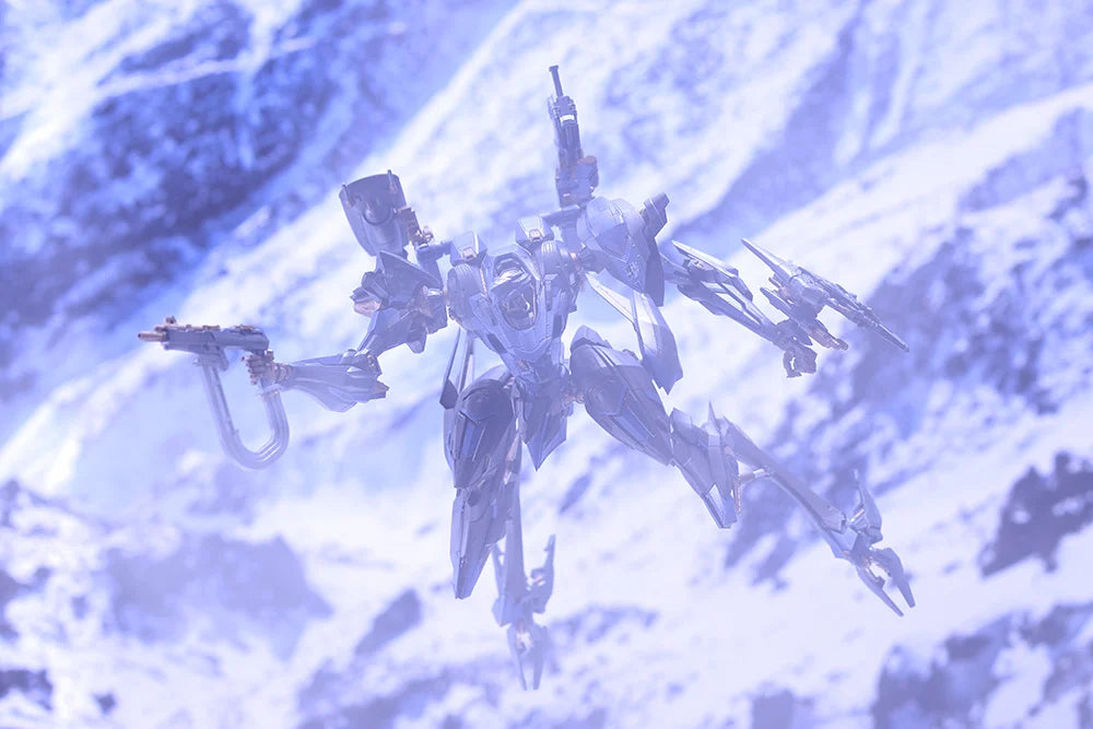 PREORDER Armored Core VI: Fires of Rubicon V.I.O.S. Schneider Nachtreiher/40E Steel Haze Model Kit