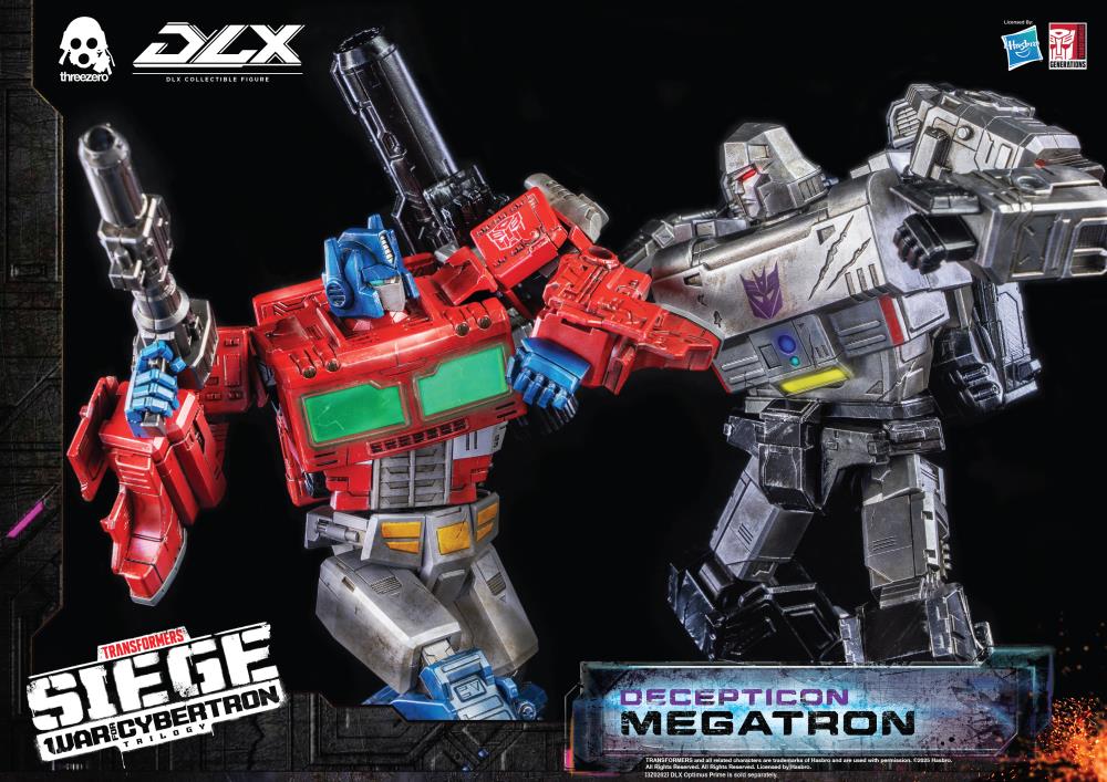 PREORDER Transformers: War for Cybertron Trilogy DLX Scale Collectible Series Decepticon Megatron Action Figure
