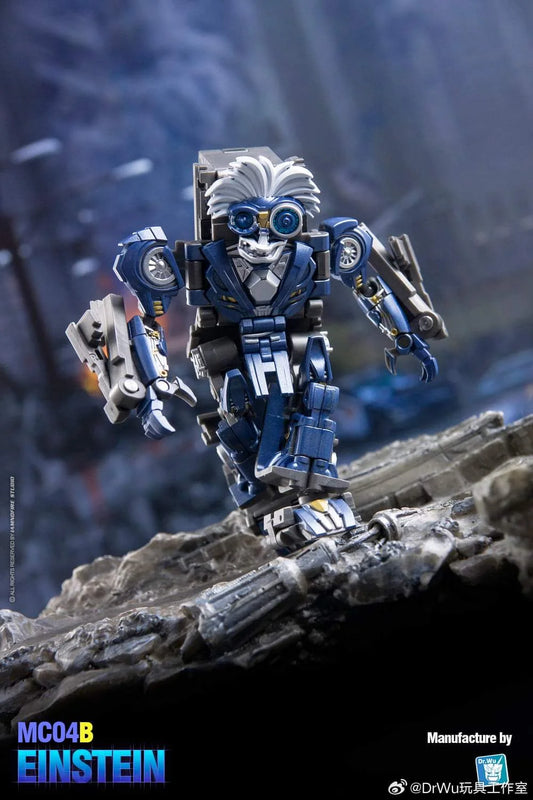 PREORDER Dr.Wu & Mechanic Studio MC04B Einstein Brain Black Limited Edition