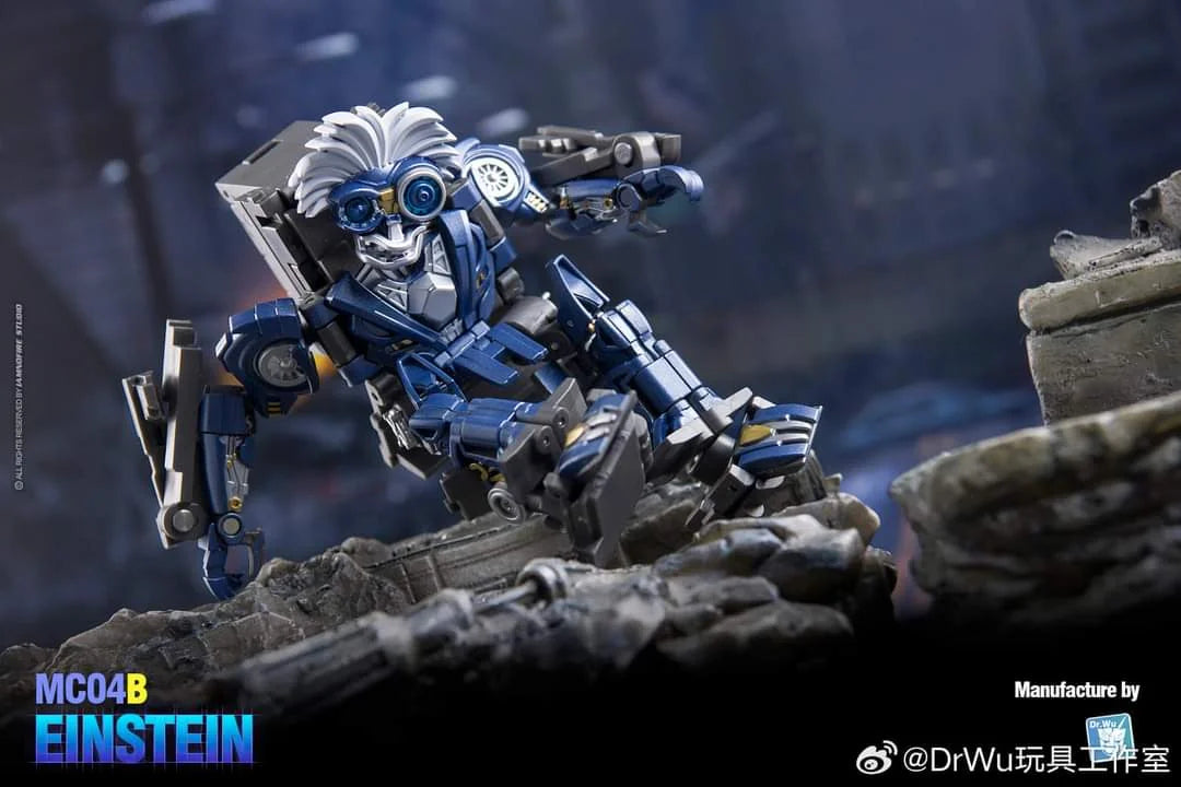 PREORDER Dr.Wu & Mechanic Studio MC04B Einstein Brain Black Limited Edition