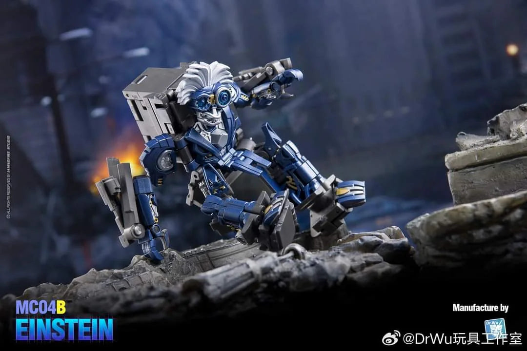 PREORDER Dr.Wu & Mechanic Studio MC04B Einstein Brain Black Limited Edition