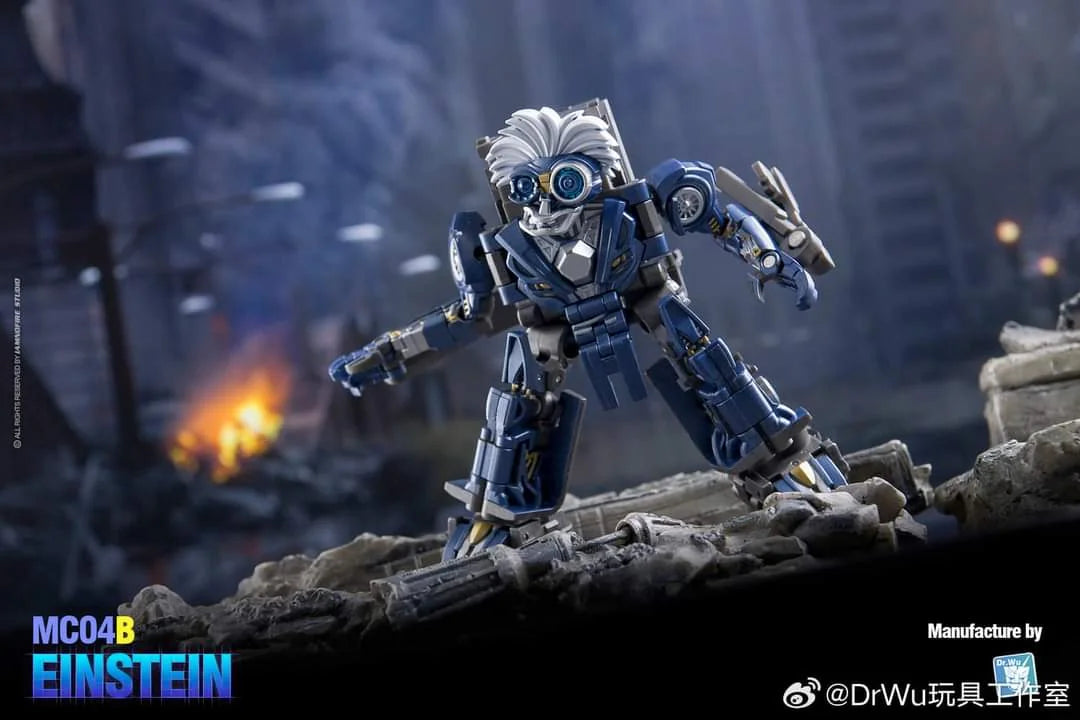 PREORDER Dr.Wu & Mechanic Studio MC04B Einstein Brain Black Limited Edition