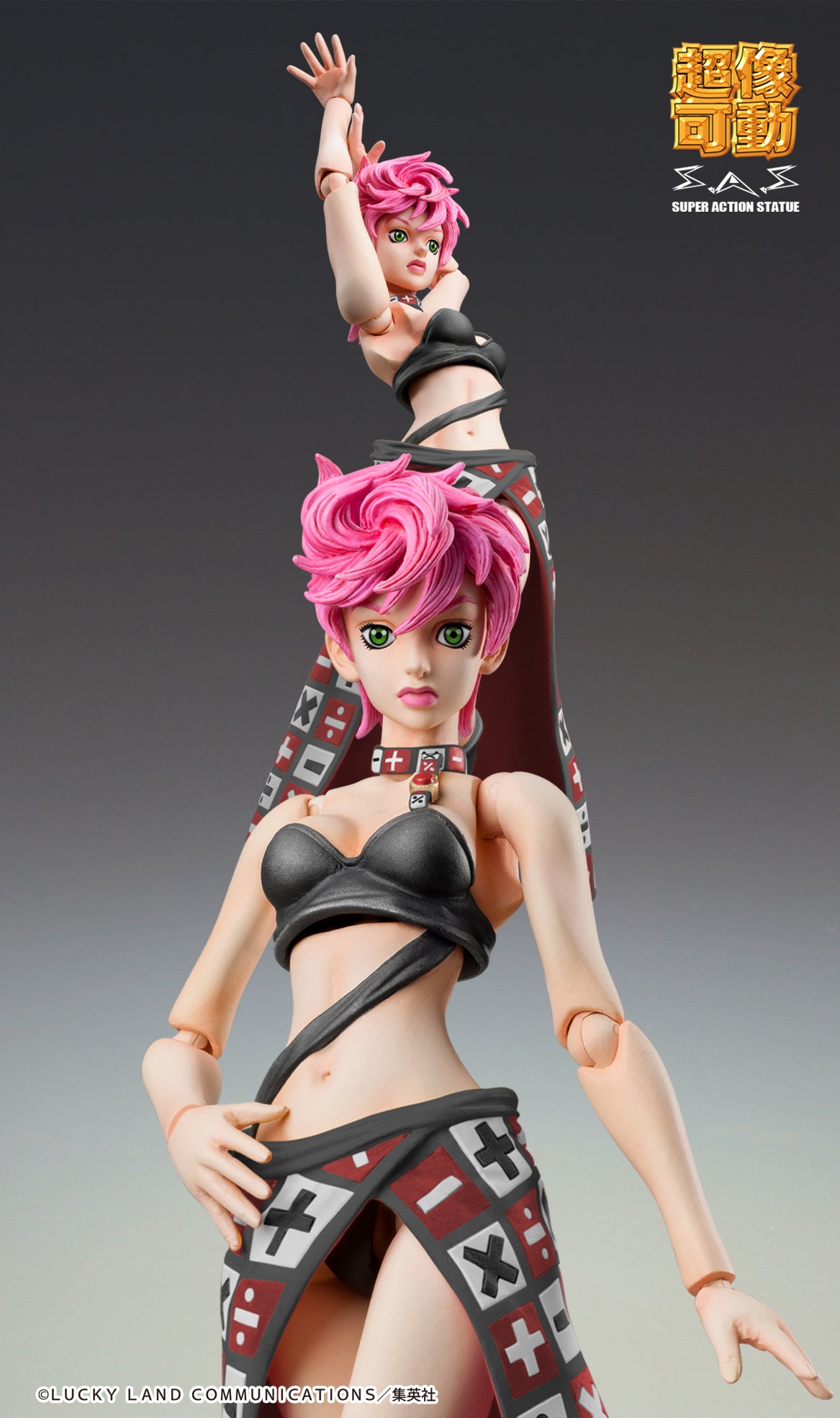PREORDER Super Action Statue Trish Una Ver.BLACK (JoJo's Bizarre Adventure Part 5)