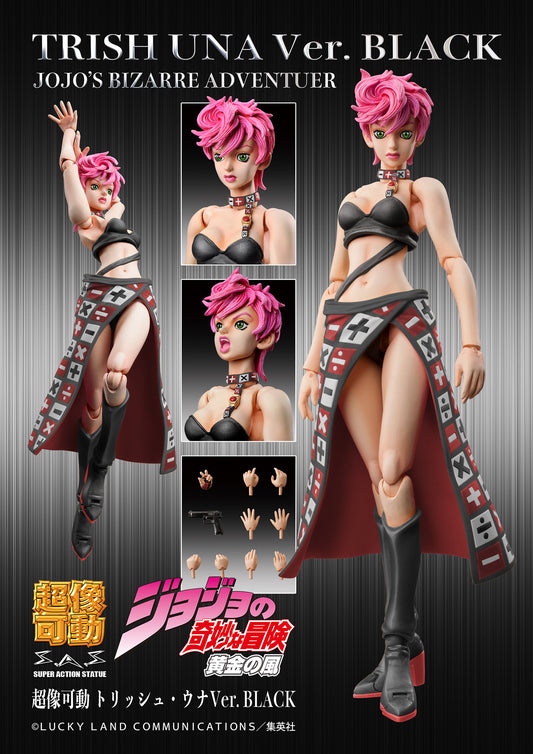 PREORDER Super Action Statue Trish Una Ver.BLACK (JoJo's Bizarre Adventure Part 5)