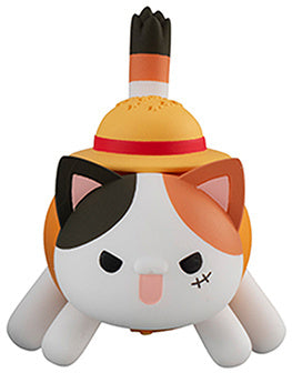 MegaHouse MEGA CAT PROJECT ONE PIECE Nyan Piece Luffy Rivals Mini