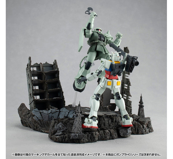 PREORDER 1/144 RM Series G Structure Mobile Suit Gundam [GS02M] New York City Ruins (Material Color Edition)