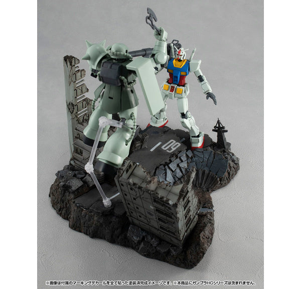 PREORDER 1/144 RM Series G Structure Mobile Suit Gundam [GS02M] New York City Ruins (Material Color Edition)