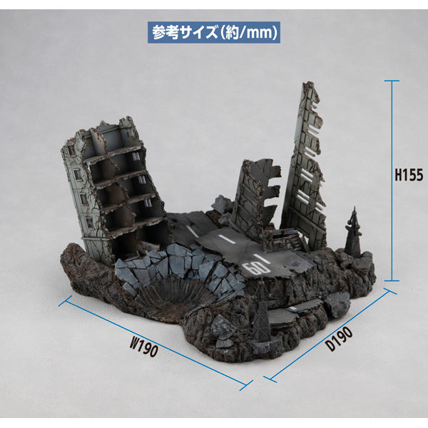 PREORDER 1/144 RM Series G Structure Mobile Suit Gundam [GS02M] New York City Ruins (Material Color Edition)