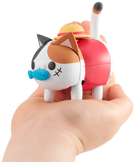 PREORDER MEGA CAT PROJECT One Piece Tokotoko Nyan Piece Nyan! Monkey D. Luffy