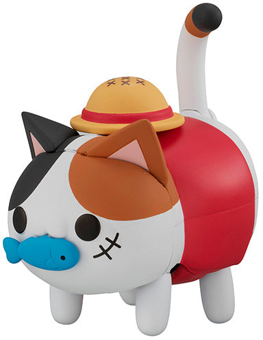 PREORDER MEGA CAT PROJECT One Piece Tokotoko Nyan Piece Nyan! Monkey D. Luffy