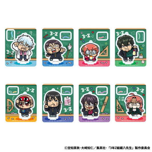 PREORDER Class 3Z Ginpachi-sensei x Bukubu Okawa Class 3Z Ginpachi-sensei Youth Acrylic Mascot: 1Box (12pcs)