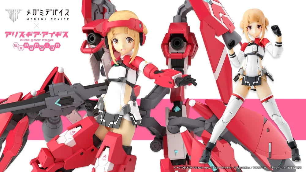 PREORDER Megami Device: Alice Gear Aegis - Takahata Nodoka - Shimon - Plastic Model