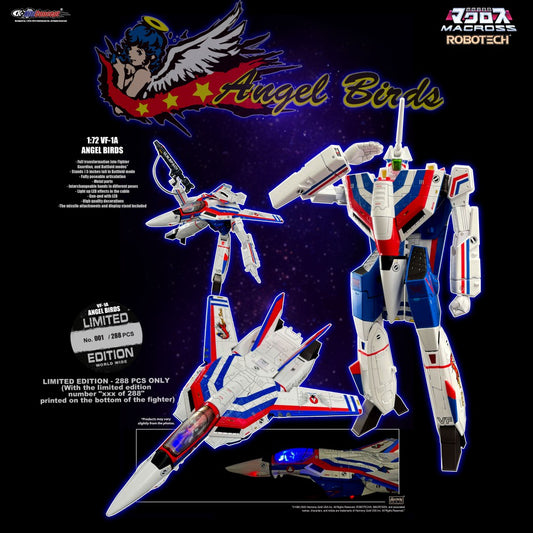 PREORDER KC918 Macross 1/72 VF-1A Angel Birds (LIMITED EDITION 288PCS)