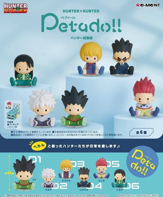 PREORDER HUNTER×HUNTER petadoll collection (SET OF 6)