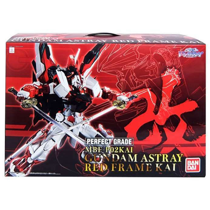 PREORDER PG 1/60 GUNDAM ASTRAY RED FRAME KAI Reissue (Blue Bandai Logo)