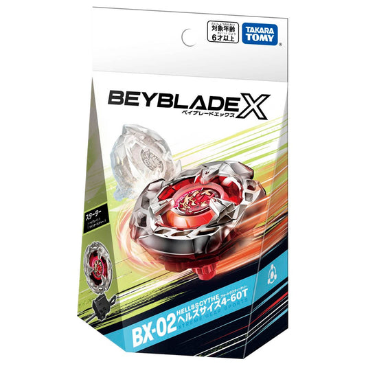 PREORDER BeybladeX BX-02 STARTER HELLS SCYTHE 4-60T
