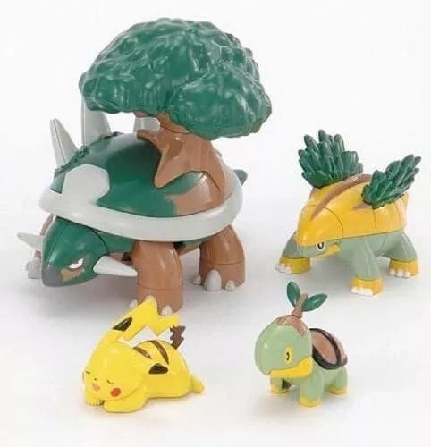 IN STOCK Pokemon Plamo Collection Torterra Evolution Set