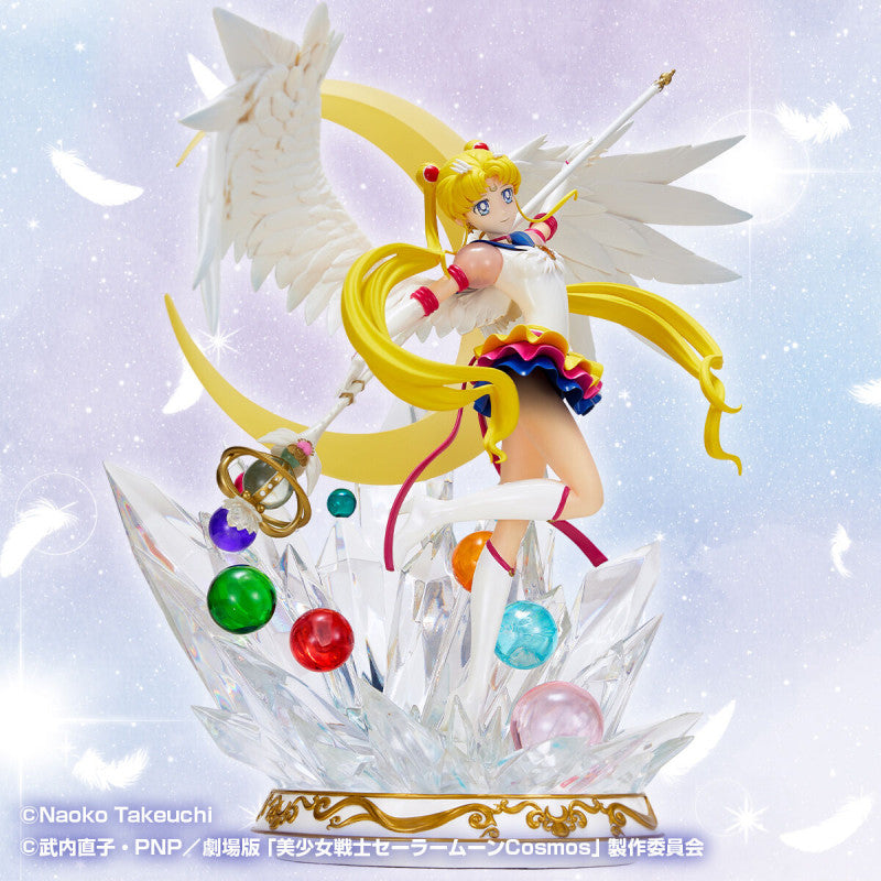 PREORDER Prey Guardian Sailor Moon Cosmos Wonder Statue ETERNAL SAILOR MOON Manufacturer Plex