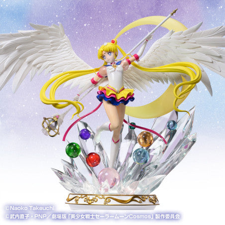 PREORDER Prey Guardian Sailor Moon Cosmos Wonder Statue ETERNAL SAILOR MOON Manufacturer Plex