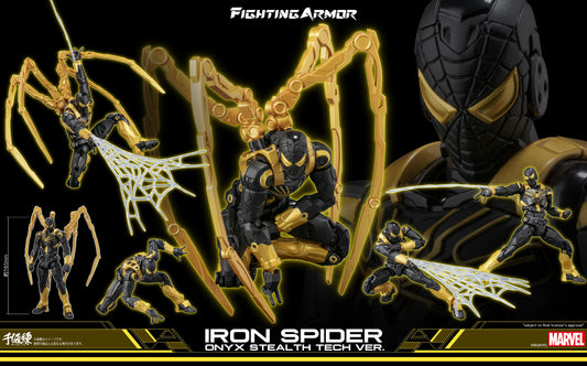 PREORDER Fighting Armor Iron Spider (Onyx Stealth Tech Ver.) Limited Release