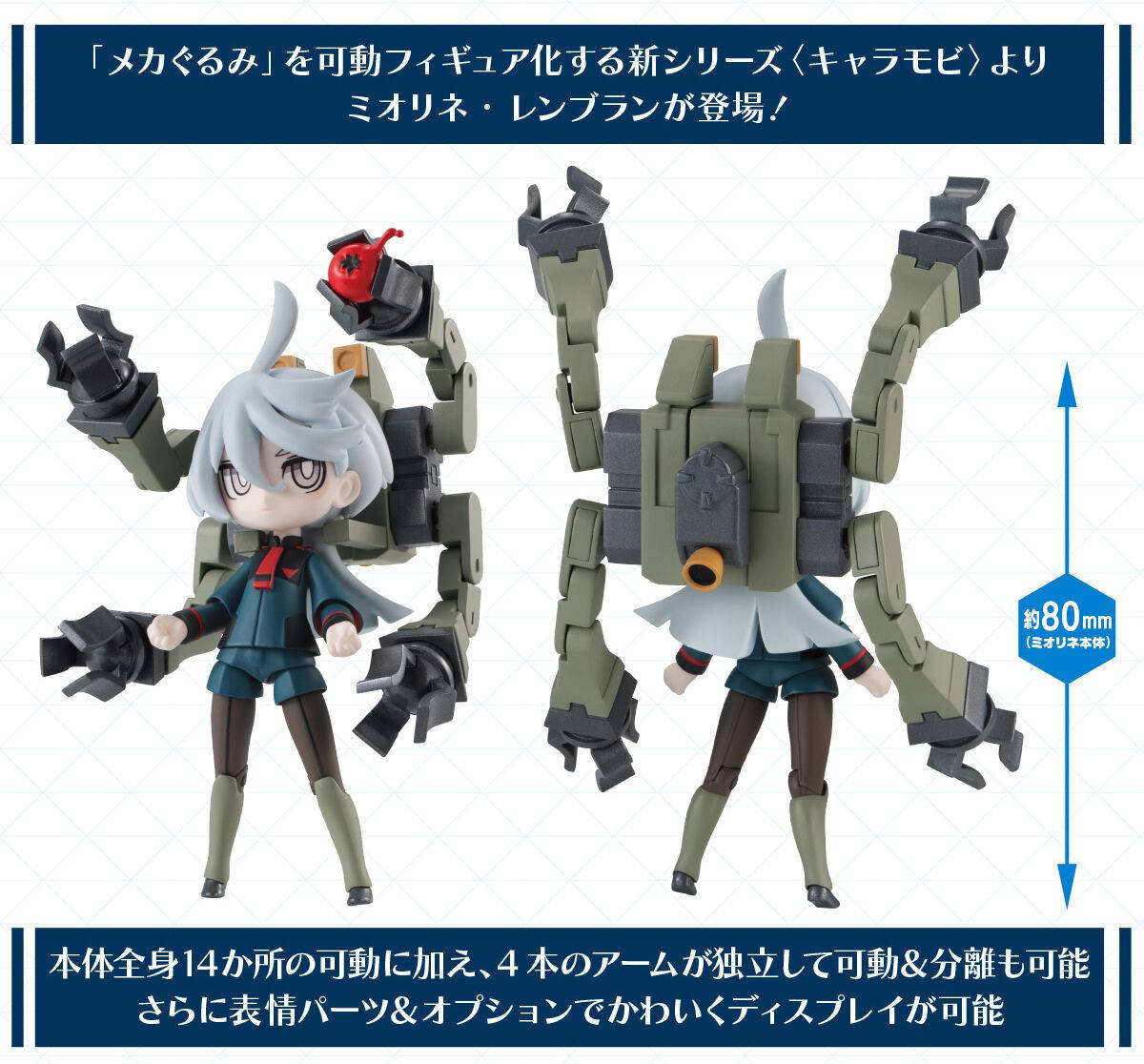 PREORDER Mobile Suit Gundam: The Witch From Mercury Charamobi Mechagurumi Miorine Rembran