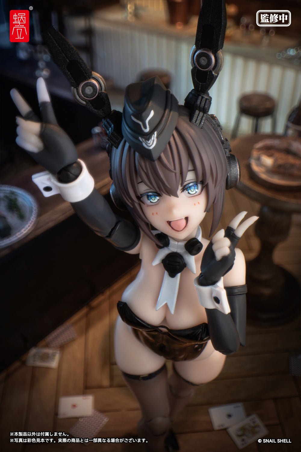 PREORDER Snail Shell 1/12 Armored Bunny Girl ANNELIESE RA-03 + RA-03 Panzer Bunny Anneliese 1/12 Scale Optional Armament Parts Set