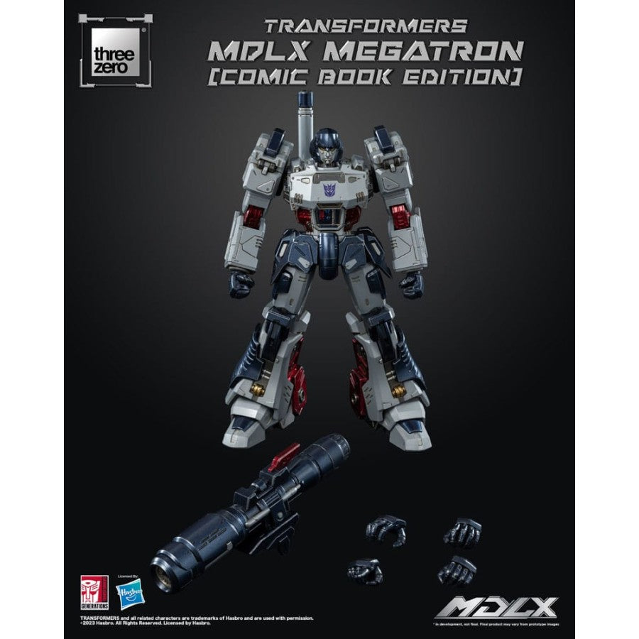 PREORDER Threezero Transformers MDLX Articulated Figures Series Megatron Comic Book Edition