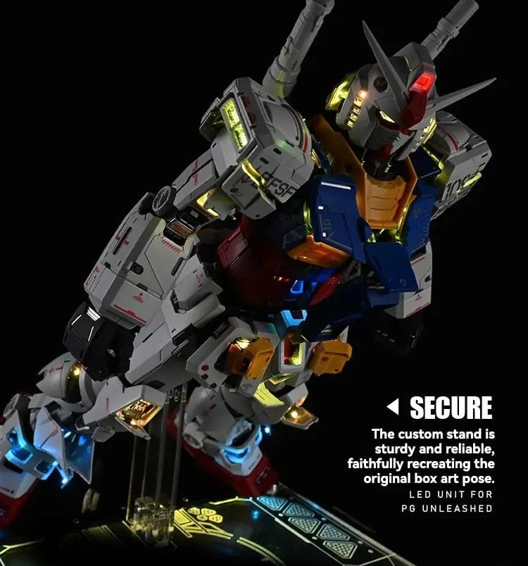 PREORDER UNICORN X Art Studio PG Unleased Gundam RX-78-2 Custom Light Set Deluxe Version