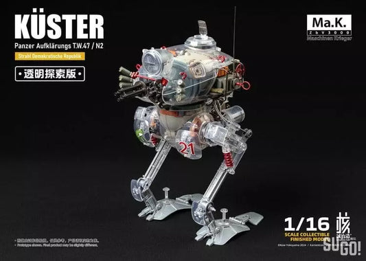 PREORDER Earnestcore Craft Ma.K Krote & Kuster Transparent Limited Version 1/16 Action Figure