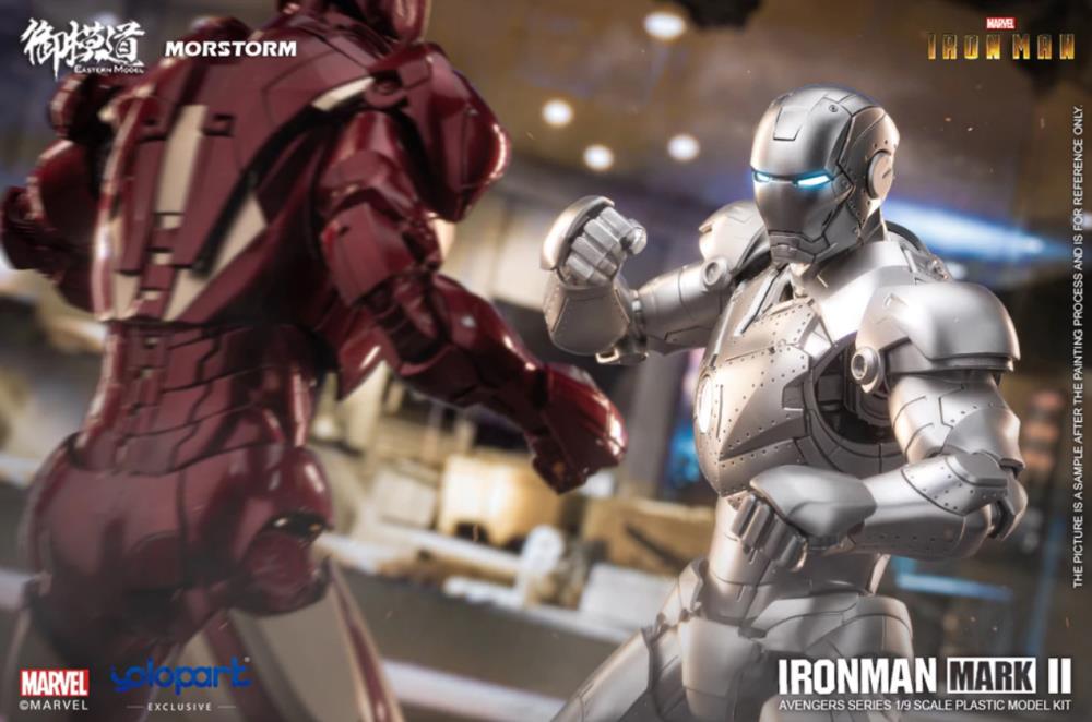 PREORDER Iron Man Mark II MK2 Deluxe 1/9 Scale Model Kit