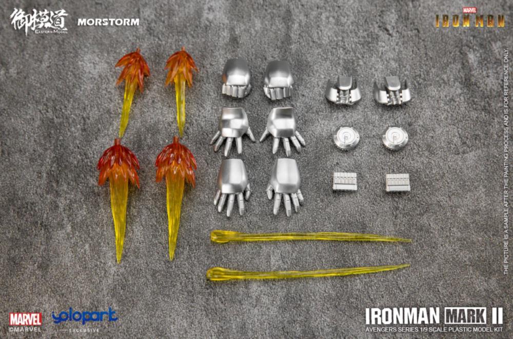 PREORDER Iron Man Mark II MK2 Deluxe 1/9 Scale Model Kit