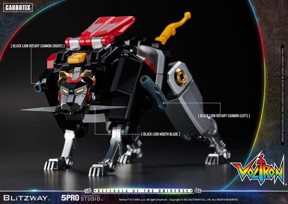 PREORDER Voltron: Defender of the Universe Carbotix Series Voltron 5PRO-CA-10401