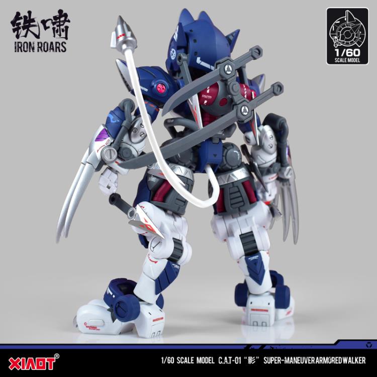 PREORDER Iron Roars Meneuver Armored Walker C.A.T.-01 Shadow 1/60 Scale Model Kit