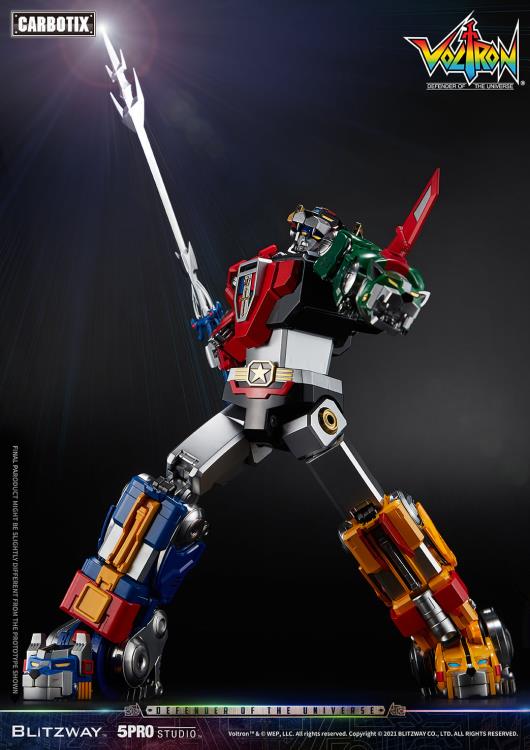 PREORDER Voltron: Defender of the Universe Carbotix Series Voltron 5PRO-CA-10401