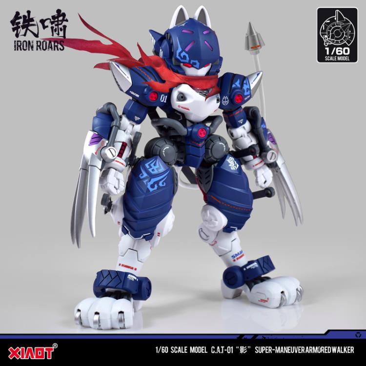 PREORDER Iron Roars Meneuver Armored Walker C.A.T.-01 Shadow 1/60 Scale Model Kit