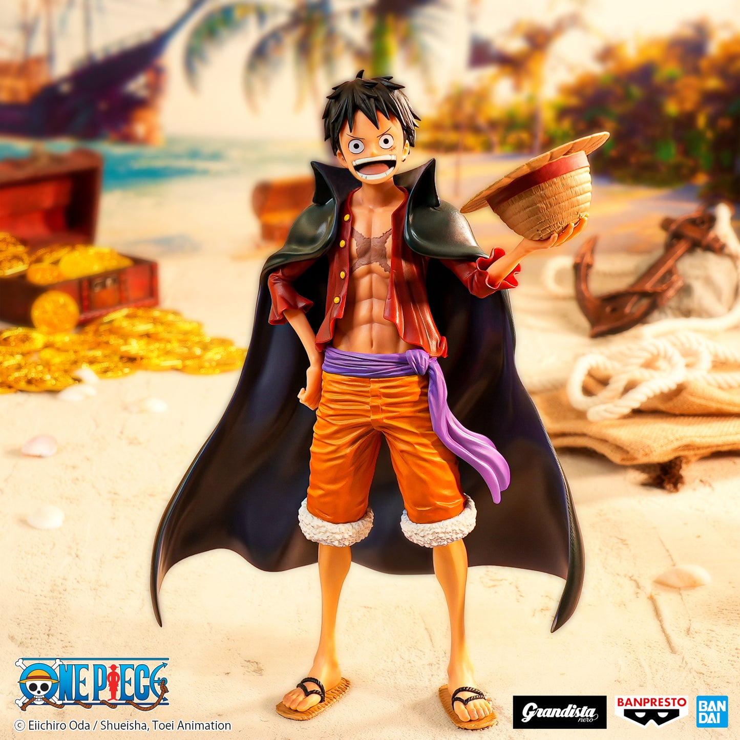 PREORDER ONE PIECE GRANDISTA NERO MONKEY. D. LUFFY #2