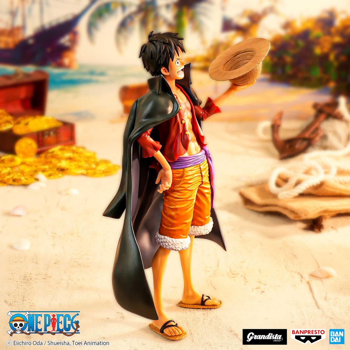 PREORDER ONE PIECE GRANDISTA NERO MONKEY. D. LUFFY #2