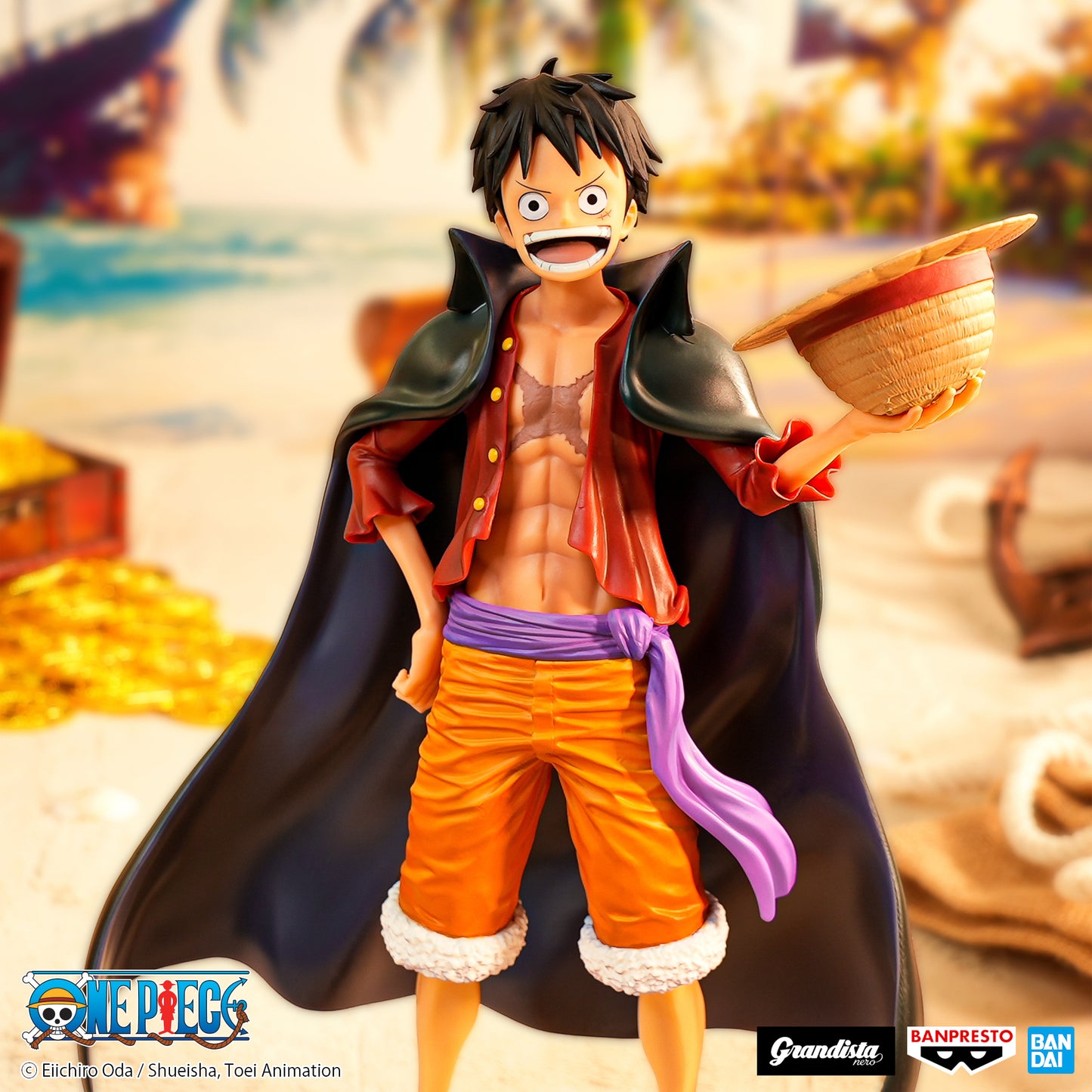 PREORDER ONE PIECE GRANDISTA NERO MONKEY. D. LUFFY #2