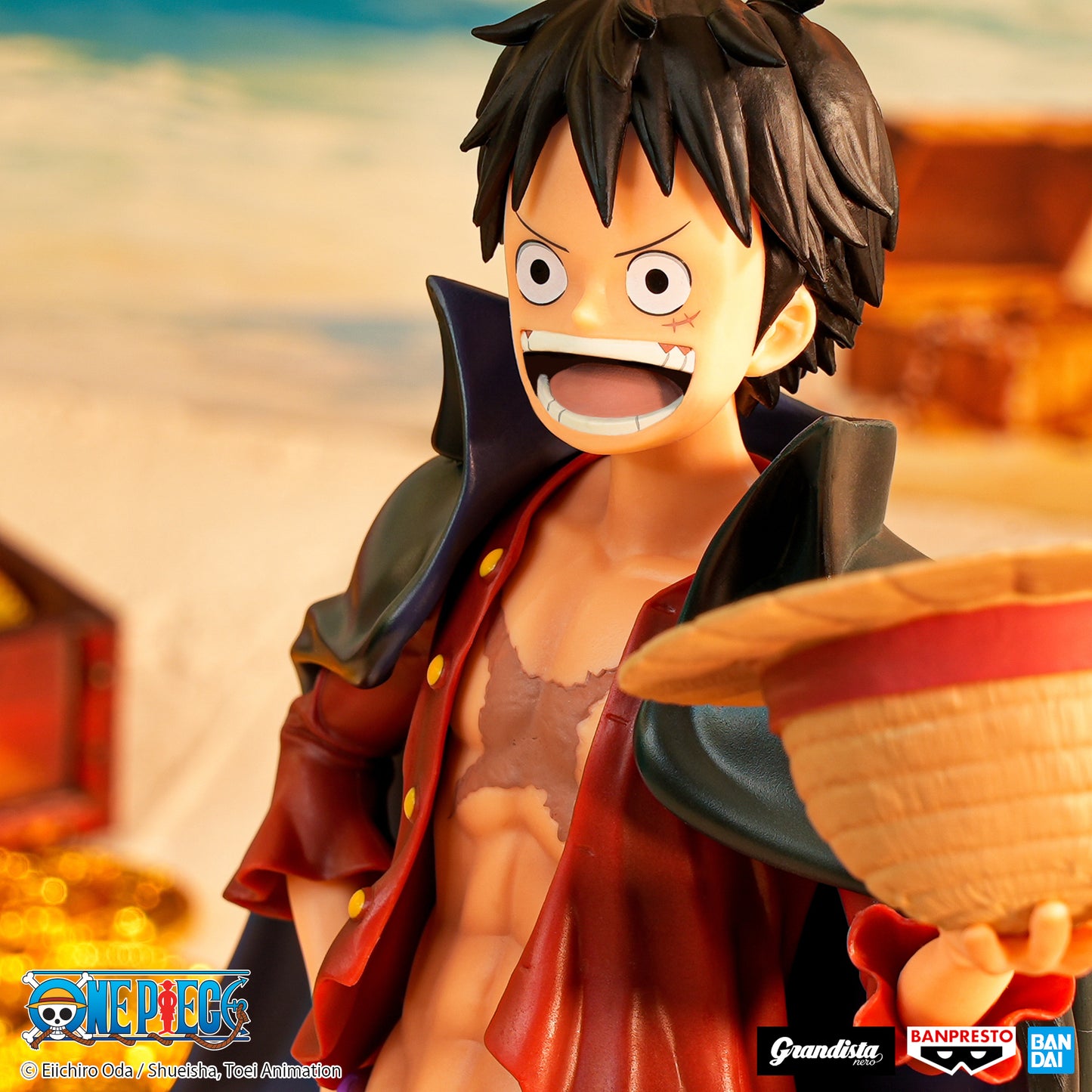 PREORDER ONE PIECE GRANDISTA NERO MONKEY. D. LUFFY #2