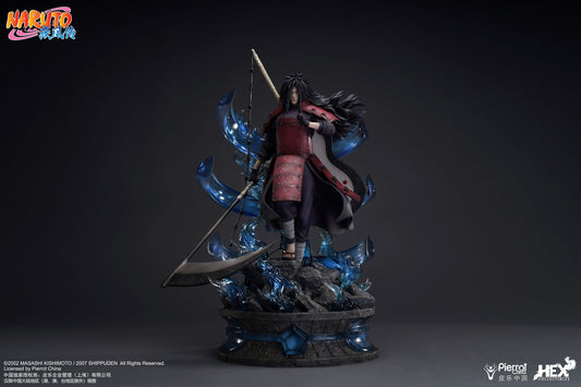 PREORDER HEX Collectibles 1/4 Scale Naruto Shippuden Uchiha Madara MMS002 Master Museum Limited Edition Statue