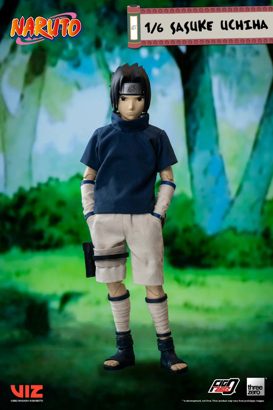 PREORDER Threezero 1/6 Naruto FigZero Sasuke Uchiha