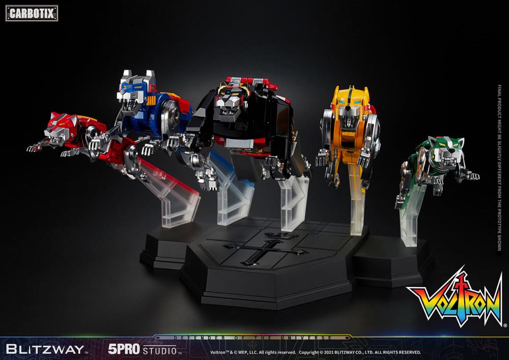 PREORDER Voltron: Defender of the Universe Carbotix Series Voltron 5PRO-CA-10401