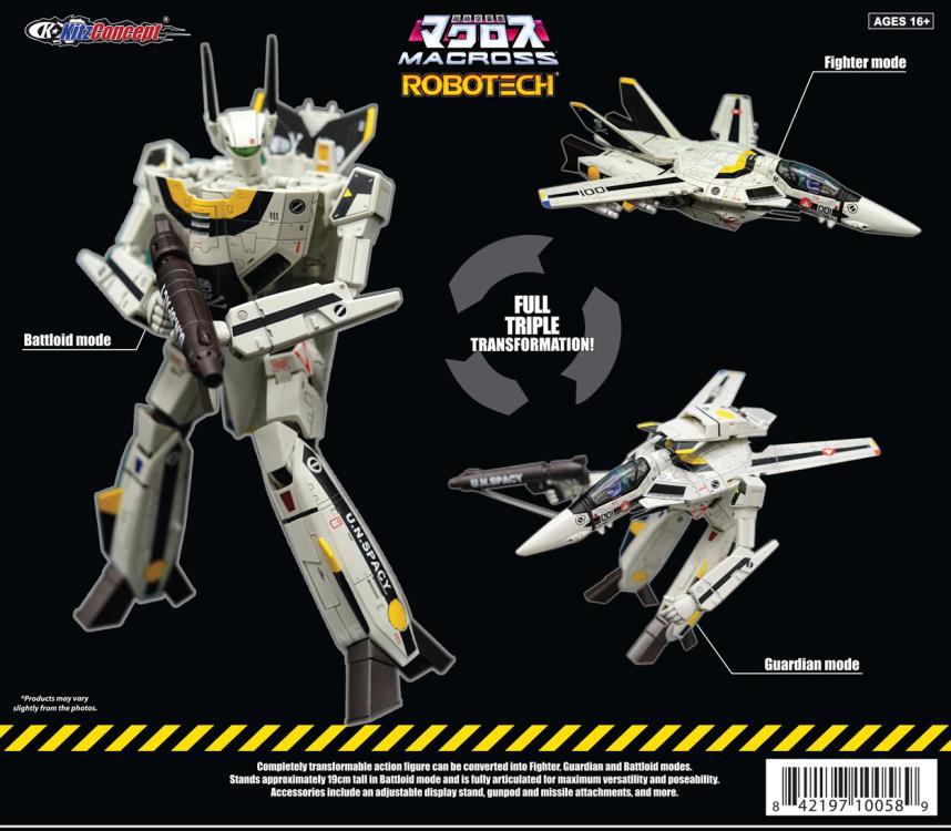 PREORDER Macross VF-1S Rick Hunter's Veritech Fighter (New Version) 1/72 Scale Figure