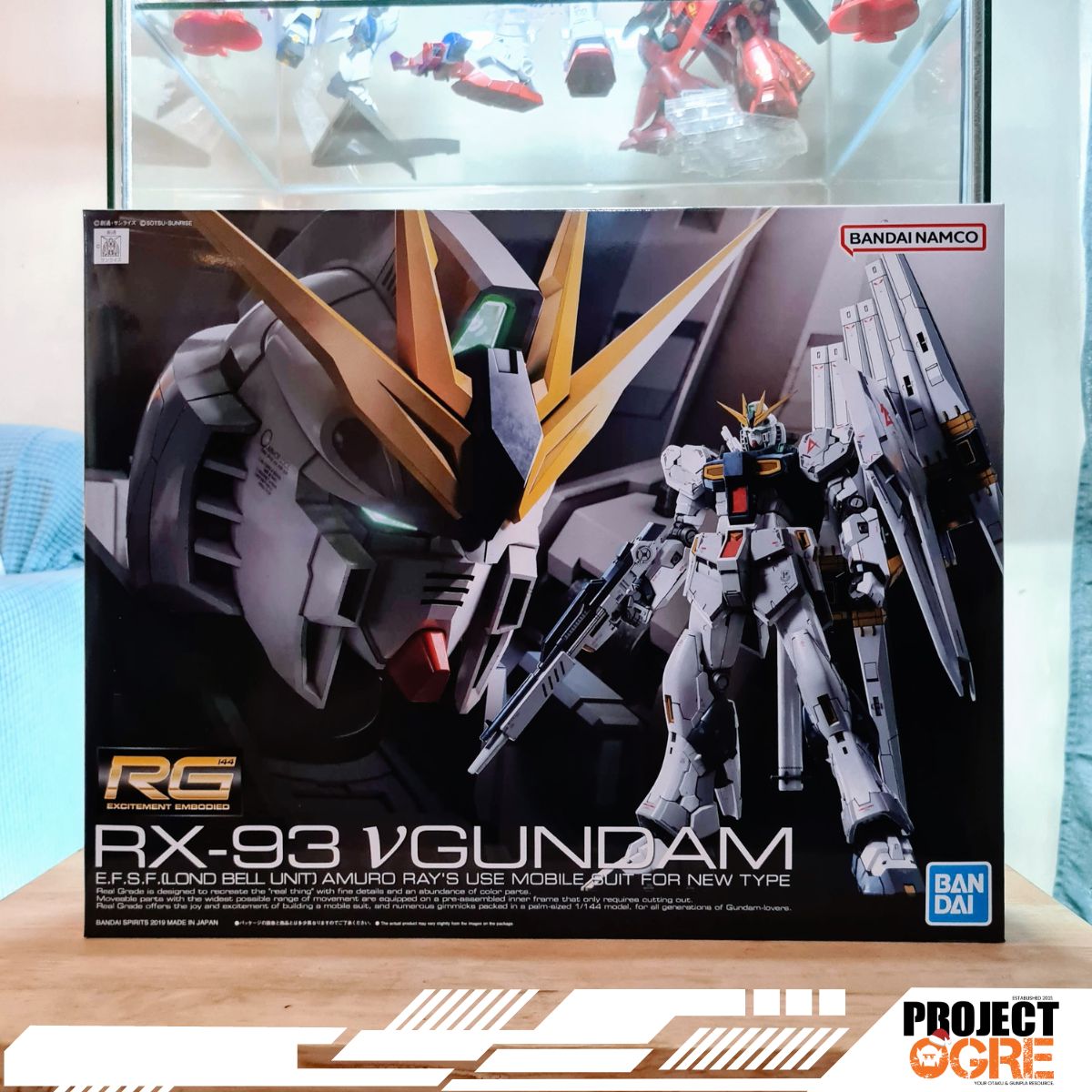 IN STOCK RG 1/144 Nu Gundam