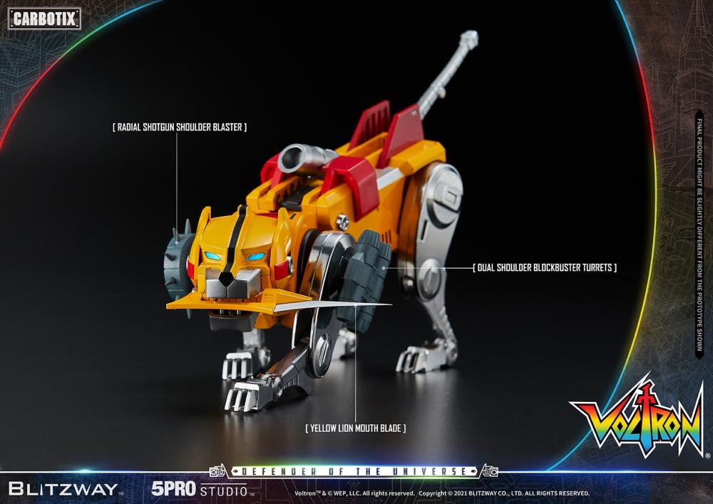 PREORDER Voltron: Defender of the Universe Carbotix Series Voltron 5PRO-CA-10401