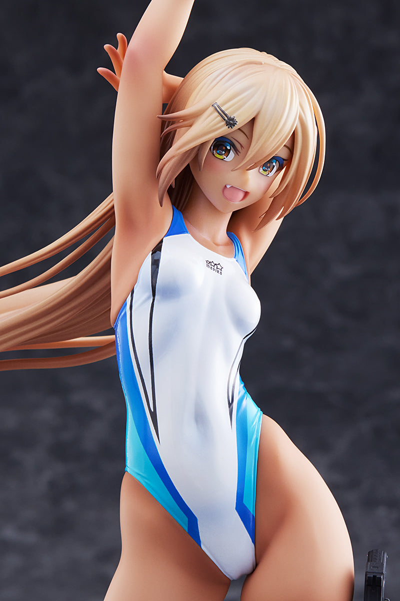 PREORDER Kouhai-chan of the Swimming Club Blue Line Swimsuit Ver.  1/7 Scale Figure