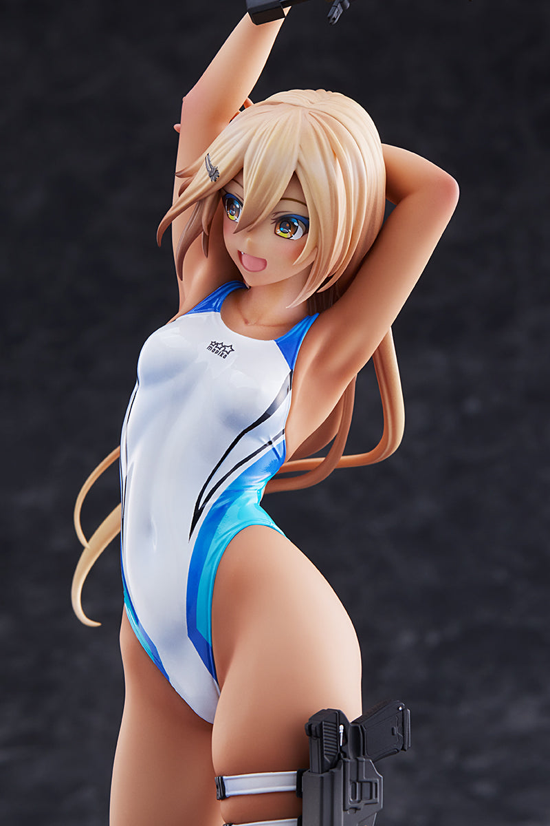 PREORDER Kouhai-chan of the Swimming Club Blue Line Swimsuit Ver.  1/7 Scale Figure