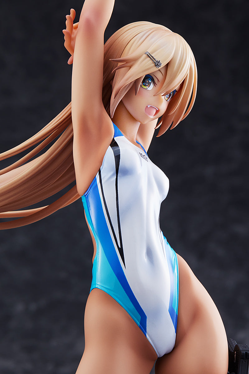 PREORDER Kouhai-chan of the Swimming Club Blue Line Swimsuit Ver.  1/7 Scale Figure