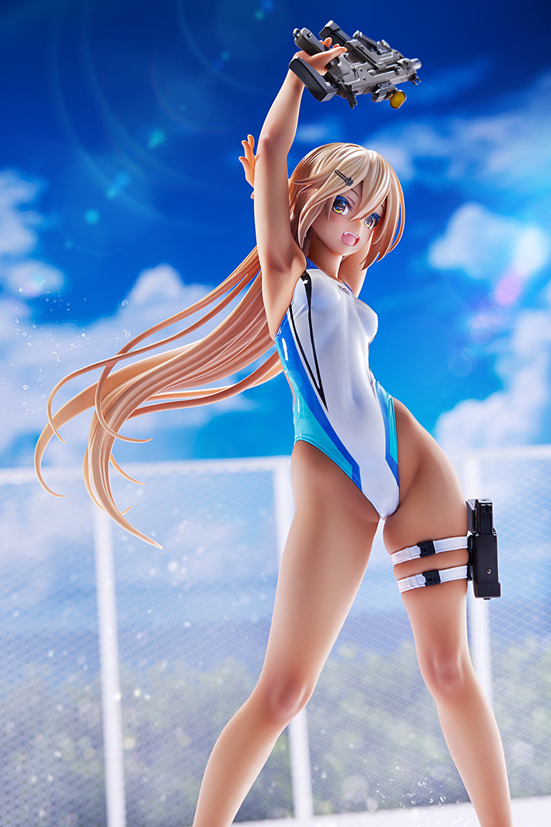 PREORDER Kouhai-chan of the Swimming Club Blue Line Swimsuit Ver.  1/7 Scale Figure