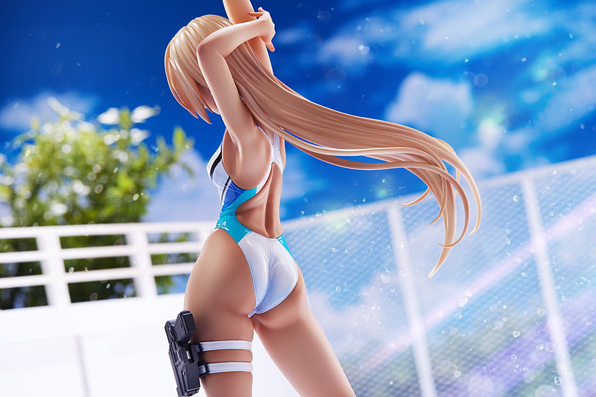 PREORDER Kouhai-chan of the Swimming Club Blue Line Swimsuit Ver.  1/7 Scale Figure